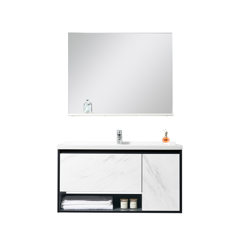 Stylish and Durable: Black Melamine Edge Bending Cabinet for Modern Spaces