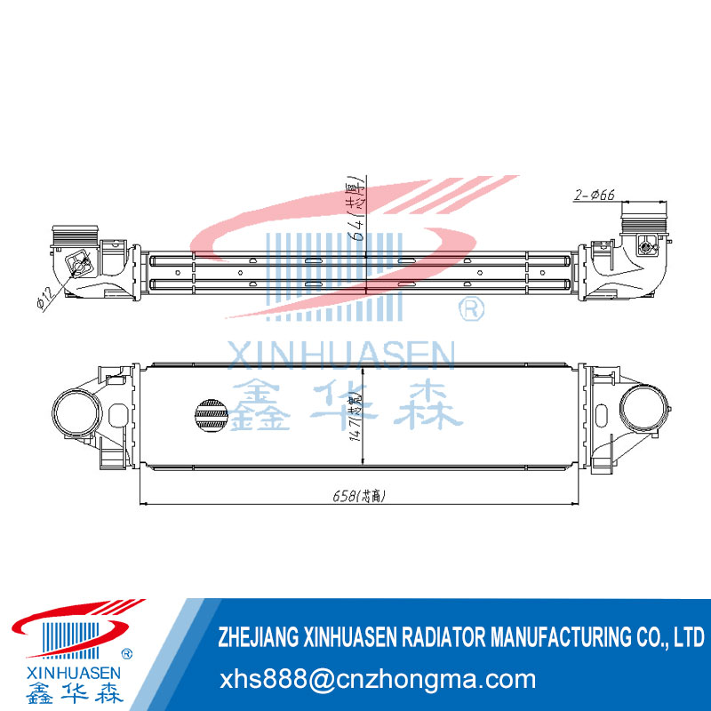 Car Intercooler Fits FORD FOCUS