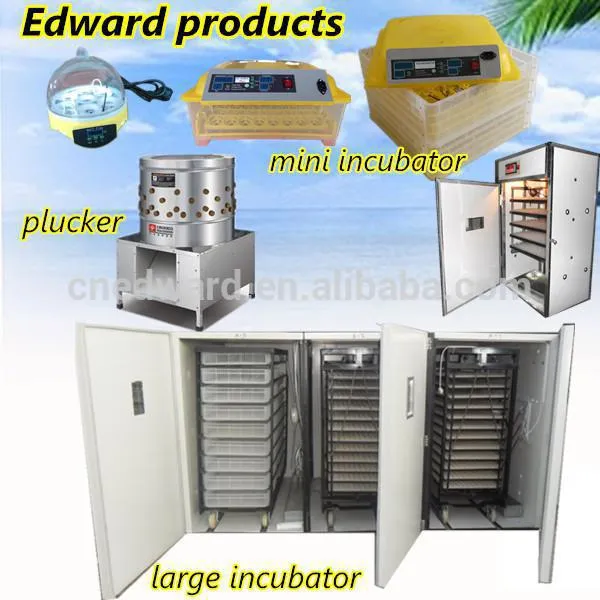 1056 Chicken Eggs Full Automatic Incubator with 98% Hatching Rate