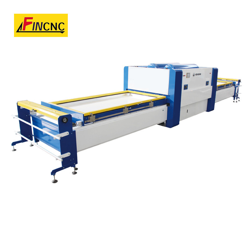 The key components of the Auto-Close Cabinet Door Vacuum Membrane Press Machine that make it work