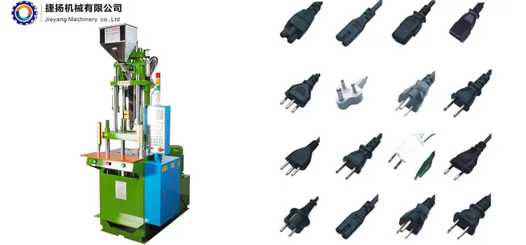 Full Automatic Vertical Plastic Injection Machine for Power Plug