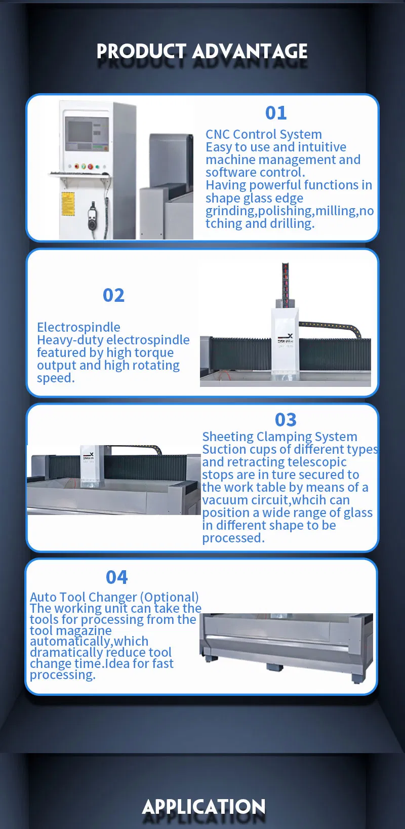 Reliable Zxx-C3018 Natural Marble Stone Wall Cladding CNC Slate Processing Machine